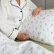 Комплект постільної білизни Ранфорс - &laquo;Ехінацея з оливкою&raquo;, 1,5 спальний, 50x70 2шт, без резинки 71511100 фото 4