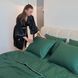Сатинова постіль &laquo;Хвоя&raquo; оздоблена білим кантом, 1,5 спальний, 50x70 2шт, Білий, без резинки 40700 фото 3